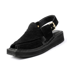 back suede kaptaan chappal