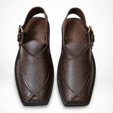 Premium Chocolate Brown Handmade Kaptaan Chappal (PREORDER)