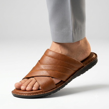 leather slipper