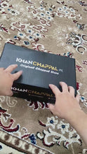 Premium Black Leather Handmade Kaptaan Chappal