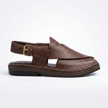 Ultra Soft New Design Kaptaan Chappal Dark Brown
