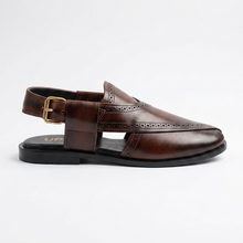 Signature Brown Peshawari Chappal – Premium Quality Leather Sandal