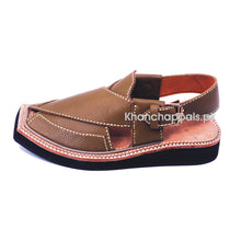 Mehndi Leather Handmade Kaptaan Chappal