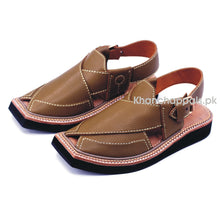Mehndi Leather Handmade Kaptaan Chappal