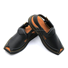 peshawari chappal black