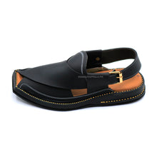 peshawari chappal black